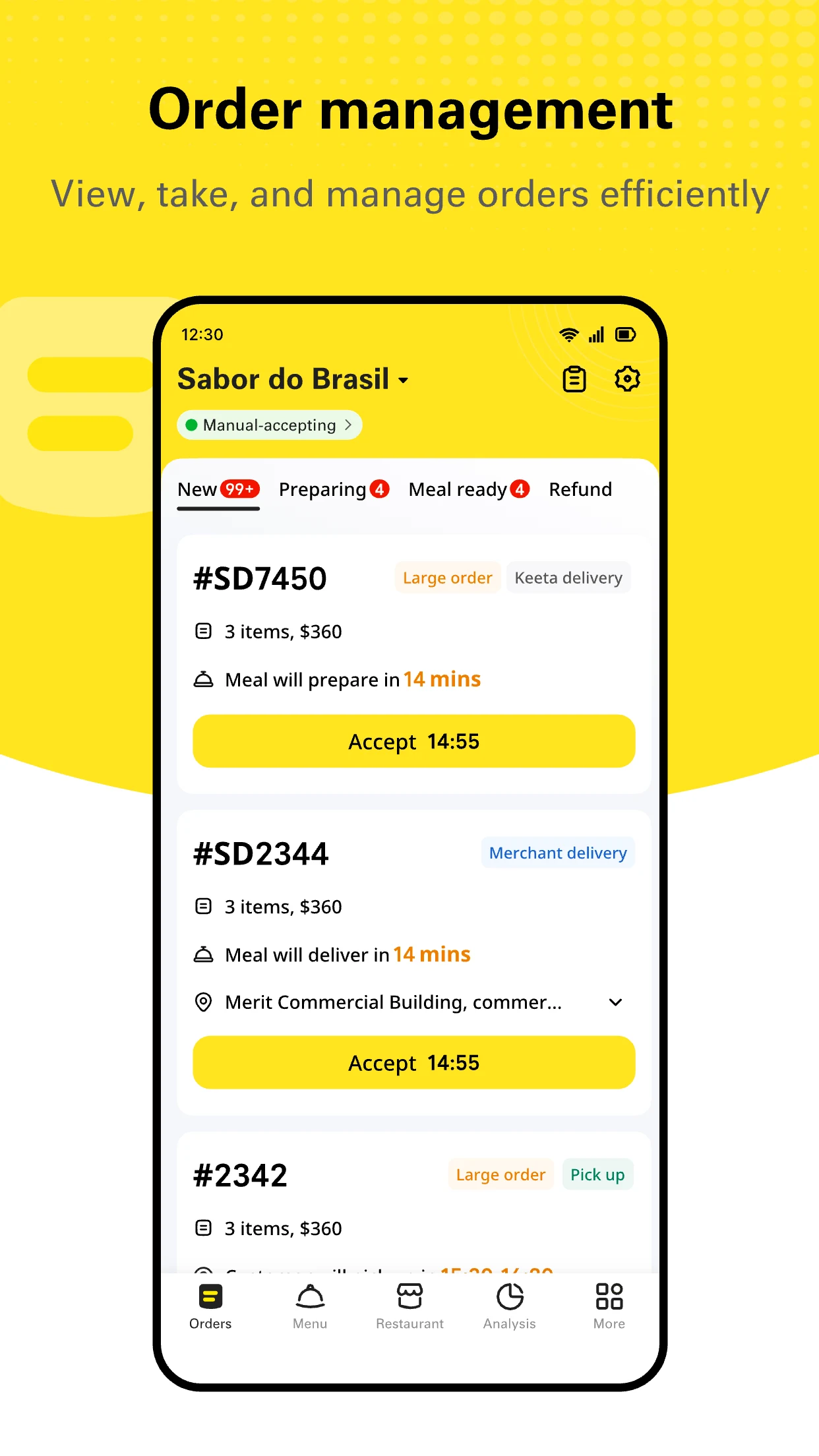 Keeta Partner screenshot