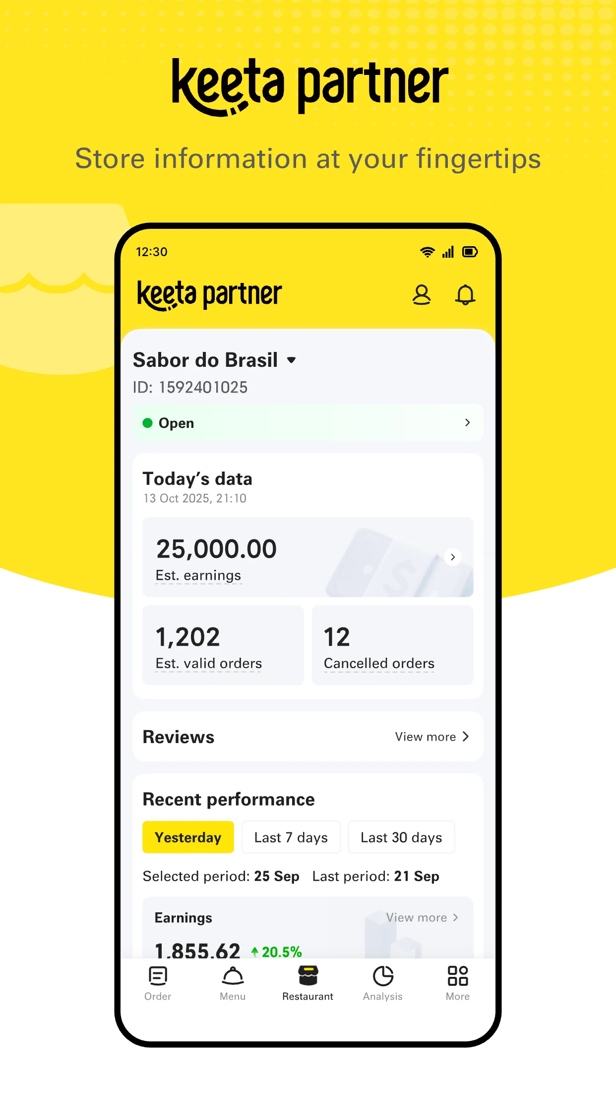 Keeta Partner screenshot